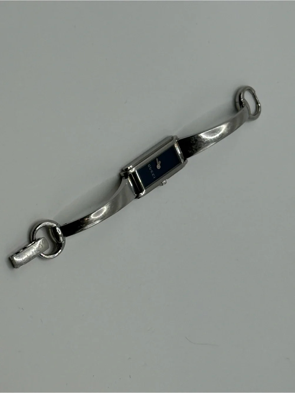 Gucci Silver Bangle Watch